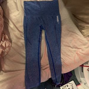 Gymshark Blue Seamless Legging size Small